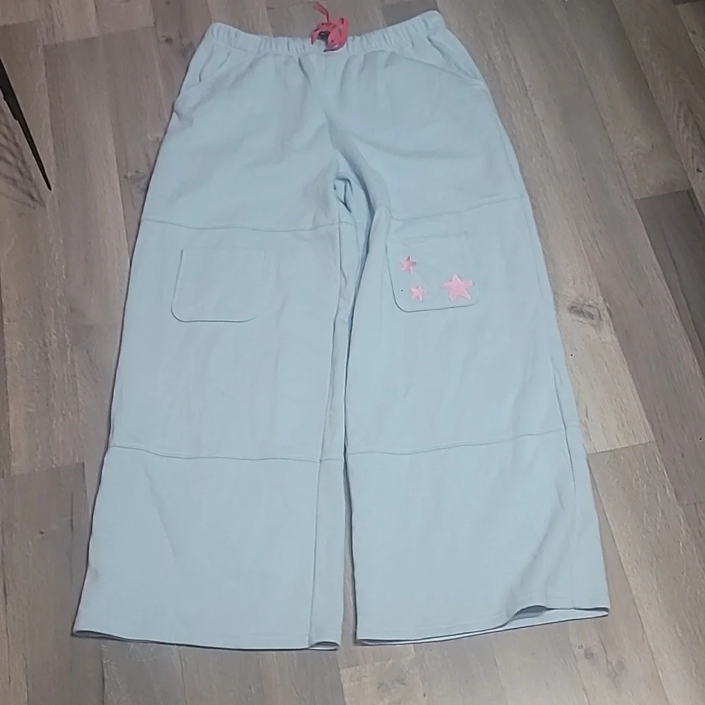 Sweet Society Hot Topic Kawaii Lounge Sweatpants Cargo Style Size Xxl - Picture 5 of 5